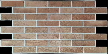 PVC dekorační panely - Terakota, 960 x 485 x 0,35 mm