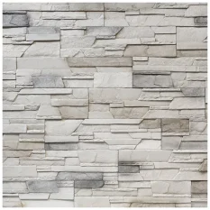 Kamenný obklad, Z BETONU, SAKURA 1, šedobéžová, 145 x 550 mm, tloušťka 14 - 26 mm, 0.48 m2