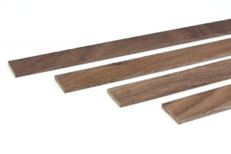 VZOREK - Dřevěná krycí lišta OŘECH Kartáčovaný (olejovaný), rozměr vzorku: 30 x 200 mm
