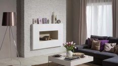 Betonový obklad, ROH, Z BETONU, PALERMO 1, bílá, 333 x 160 mm, tloušťka 10-26 mm, 0.56 m2