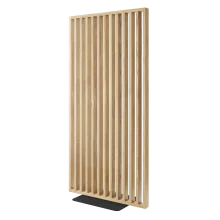Deliaca lamelová stena s podstavcom - voľne stojaca, 990 x 2005 mm, (MDF), DUBOVÁ DYHA