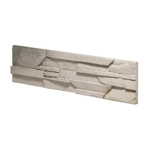 Kamenný obklad, Z BETONU, SAKURA 1, šedobéžová, 145 x 550 mm, tloušťka 14 - 26 mm, 0.48 m2