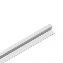 Dřevěná lamela LINEA 1 - bílá / bílá