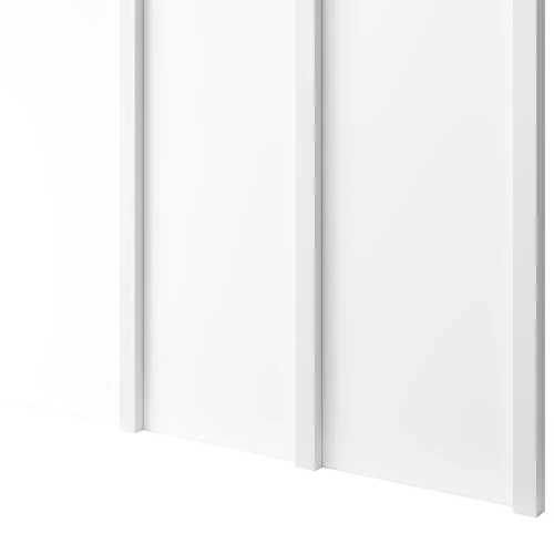 Dizajnový obkladový panel JAPANDI (MDF), BIELA, 24 x 300 x 2750 mm (0,825 m2)