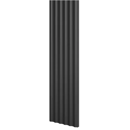 Lamely MIKRO - ČIERNY, 120 x 16 x 2750 mm - DUNY