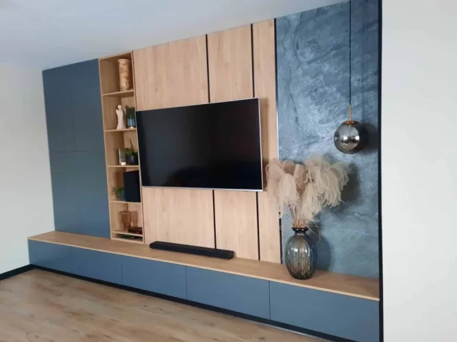 Kamenná dýha - Silver Grey, 1220 x 2440 x 3 mm