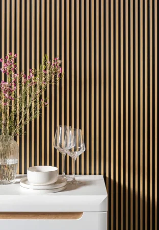 Lamelové panely s pero drážkou - nenasákavé a odolné proti poškrábání