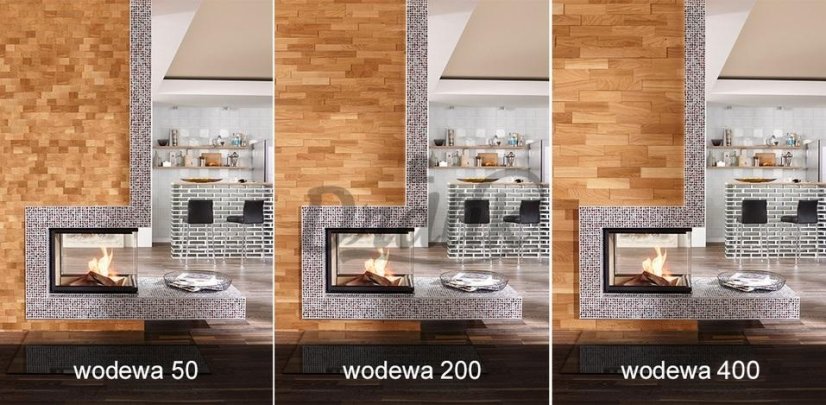 BOROVICA STARÉ DREVO 400 (400 x 80 mm) - drevený obklad, lamela 2D