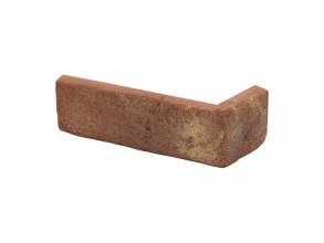 Betonový obklad, ROH, Z BETONU, CAMBRIDGE 4, hnědá, 80 - 190 x 63 mm, tloušťka 12-18 mm, 0.47 m2