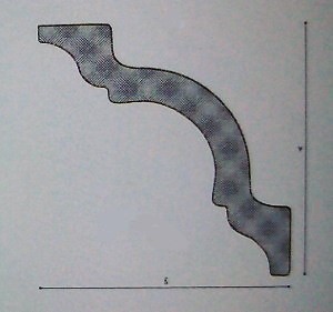 Lišta LX 150 - 110x110mm