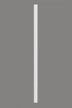 Lišta k orámování - tvrdý plast ProFoam® (Polyuretan), základní bílý nátěr (přetíratelný), 93 x 2400 x 32 mm