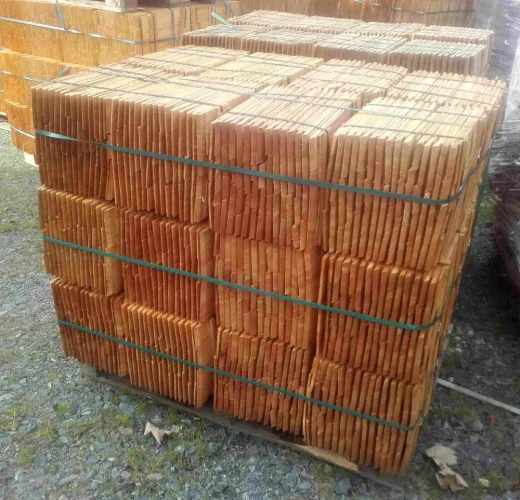 Alpský smrekovcový šindeľ, dĺžka 40 cm
