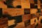 Drevená lodná mozaika - obkladový panel 600 x 300 x 10 mm (0,18 m²)