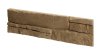 Betonový obklad, Z BETONU, LYON 1 - BEIGE, hnědošedá, 145 x 545 mm, tloušťka 16-27 mm, 0.54 m2