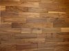 OŘECH 200 (200 x 50 mm) - dřevěný obklad, lamela 3D - Povrchová úprava: Kartáčovaný - olejovaný