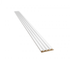 Lamely MINI - BÍLÁ, 123 x 16 x 2750 mm