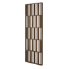 Deliaca priečka JAPANDI, 520-2720 x 1800-2750 mm, (MDF), ORECH