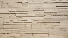 Sádrový obklad, ZE SÁDRY, CRETA 1, světle hnědá, 500 x 200 mm, tloušťka 12-27 mm, 1 m2