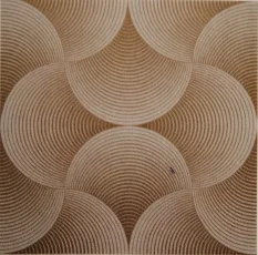 Stropní kazety moderní design - TRANS 2 ZLATÁ , 495 x 495 x 3 mm