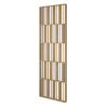 Dělící příčka JAPANDI, 520-2720 x 1800-2750 mm, (MDF), PŘÍRODNÍ DUB