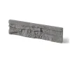Betónový obklad, Z BETÓNU, NEPAL 4, sivá, hrúbka 12-24 mm, 0.46 m2