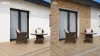 Betonový obklad, Z BETONU, GRENADA 7, světle hnědá, 550 x 117 mm, tloušťka 22-38 mm, 0.32 m2