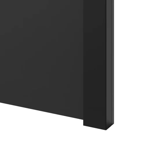 Designový obkladový panel JAPANDI (MDF), ČERNÁ, 24 x 300 x 2750 mm (0,825 m2)