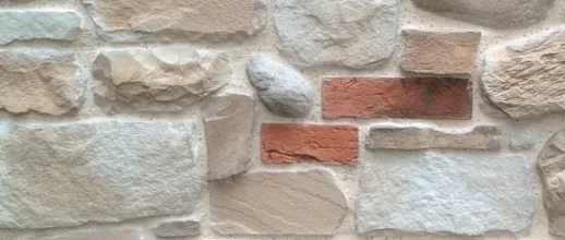 Kamenný obklad, Z BETÓNU, Mix Toscana, mix farieb, 100 - 500 x 150 - 300 mm, hrúbka 20 - 60 mm, 1 m2