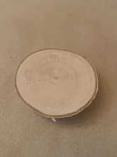 Drevené koliesko z brezy - malé (priemer 6-9 cm)
