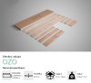 VZORKA - OZO - Dub - rozmer vzorky: 80 x 200 mm
