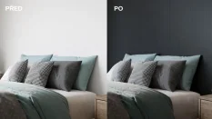 Systémový obkladový panel STRAMA PANELS - ČERNÁ 3D, dřevotřísková deska, dekorativní fólie, 12 x 600 x 2800 mm