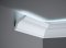 Stropní LED osvětlovací lišta, NEPŘÍMÉ OSVĚTLENÍ, tvrdý plast PolyForce (HD Polymer), základní bílý nátěr (přetíratelný), 72 x 72 x 2000 mm