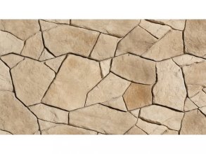 Sádrový obklad, ZE SÁDRY, NANGA 1, světle hnědá, 440 x 220 mm, tloušťka 12-30 mm, 0.43 m2