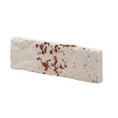 Cihlový obklad, Z BETONU, COUNTRY 680, bílá, 205 x 62 mm, tloušťka 14-17 mm, 1 m2