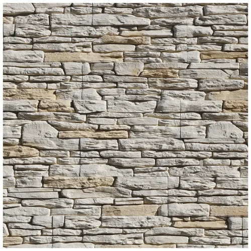 Kamenný obklad, Z BETONU, PORTO 1, béžová, 110 x 540 mm, tloušťka 19 - 30 mm, 0.36 m2