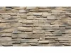 Betonový obklad, Z BETONU, GRENADA 3 - mocca, hnědá, 550 x 117 mm, tloušťka 22-38 mm, 0.32 m2