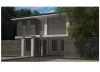 Betónový obklad, Z BETÓNU, MADERA 2, stredne sivá, 93 x 200 - 340 mm, hrúbka 8-23 mm, 0.49 m2