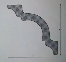 Lišta LX 150 - 110x110mm
