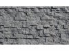 Betonový obklad, Z BETONU, TOLEDO 2, tmavě šedá, 100 x 308 mm, tloušťka 9-26 mm, 0.49 m2