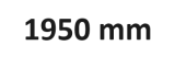 1950 mm