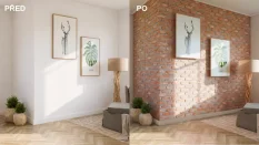 Sadrový obklad, ZO SADRY, LOFT 2, červená, 206 x 63 mm, hrúbka 16-18 mm, 0.6 m2 Sadrový obklad, ZO SADRY, LOFT 2, červená, 206 x 63 mm, hrúbka 16-18 mm, 0.6 m2