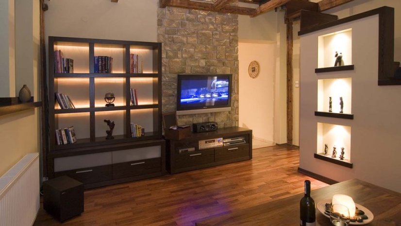 Betonový obklad, Z BETONU, CALABRIA 1 - mocca, hnědá, 110 - 360 x 70 -  270 mm, tloušťka 10-28 mm, 0.7 m2