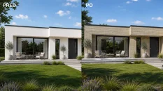 Cihlový obklad, Z BETONU, CAMBRIDGE 12, hnědošedá, 208 x 63 mm, tloušťka 12-18 mm, 0.91 m2