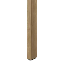 Otočné volně stojící lamely, DUB PŘÍRODNÍ, 30 x 70 x 2750 mm, MDF + FINISH FOLIE