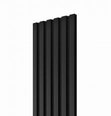 VZOREK - Akustický panel - ČERNÝ | ČERNÝ akustický podklad - ROZMĚR VZORKU: 200 x 100 mm