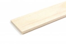 VZOREK - Dřevěná krycí lišta BOROVICE - kartáčovaný, bez povrchové úpravy, rozměr vzorku: 30 x 200 mm
