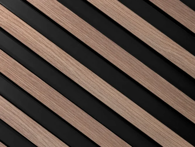 Vodeodolný nástenný panel (dve lamely) - DUB ŠEDÝ, 2700 x 115 x 20 mm