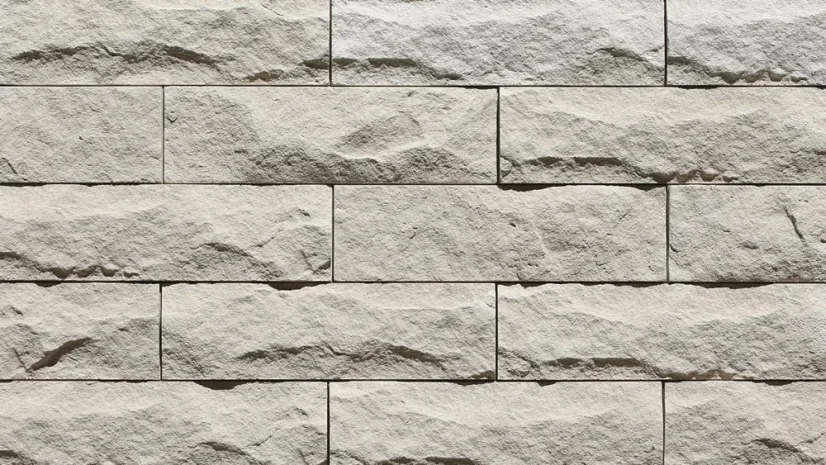 Betónový obklad, Z BETÓNU, AMSTERDAM 1 - BEIGE, sivá, 76 x 260 mm, hrúbka 9-25 mm, 0.59 m2
