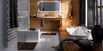 Dřevěné koupelnové obklady