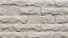 Betonový obklad, Z BETONU, AMSTERDAM 1 - BEIGE, šedá, 76 x 260 mm, tloušťka 9-25 mm, 0.59 m2